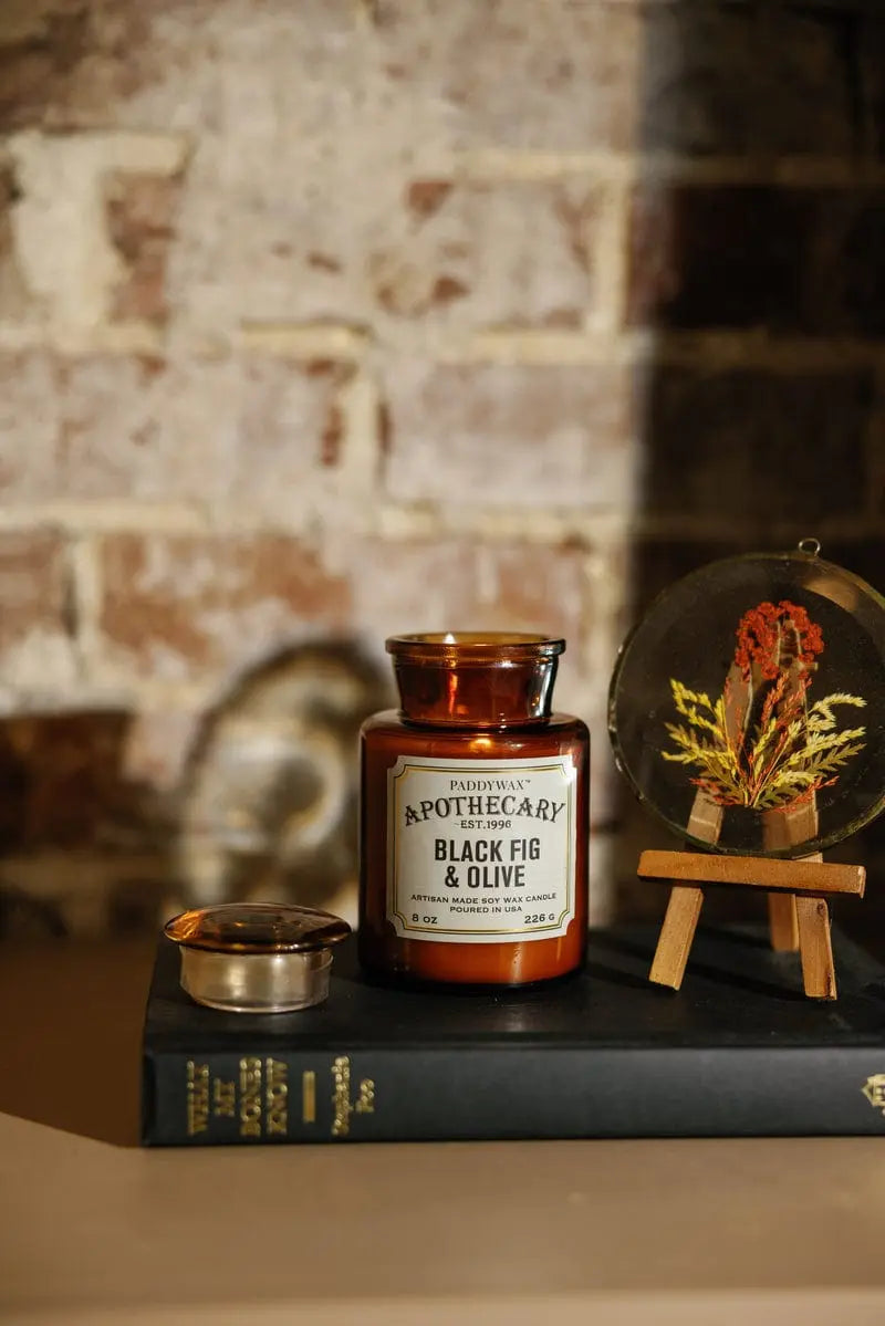 Black Fig + Olive - 8 oz Candle Paddywax