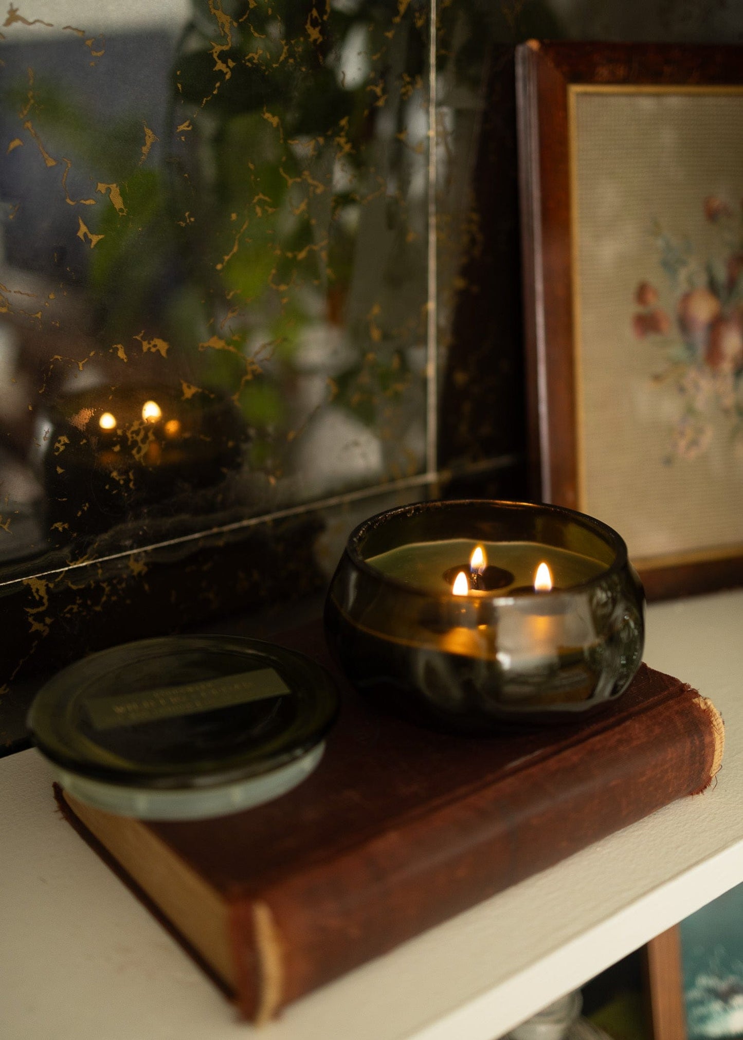 Basalt 10 oz Candle - Wild Fig & Cedar