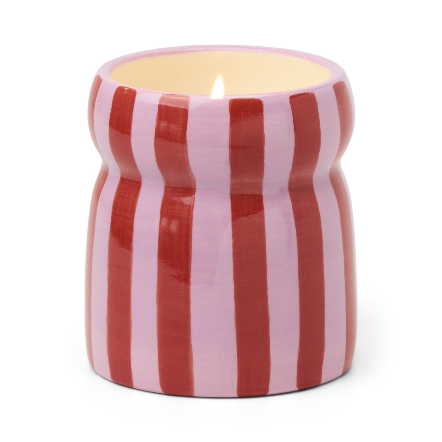 Cabana Red & Pink Candle - Pink Peppermint