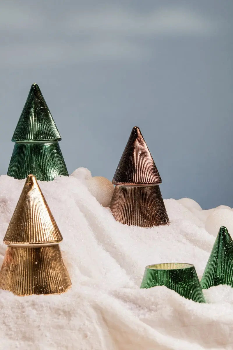 7oz Cypress + Fir Mercury Trees - Copper Paddywax