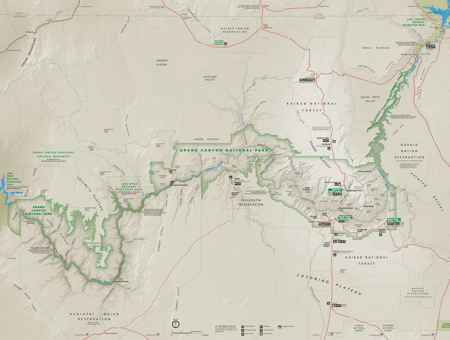 Grand Canyon Map