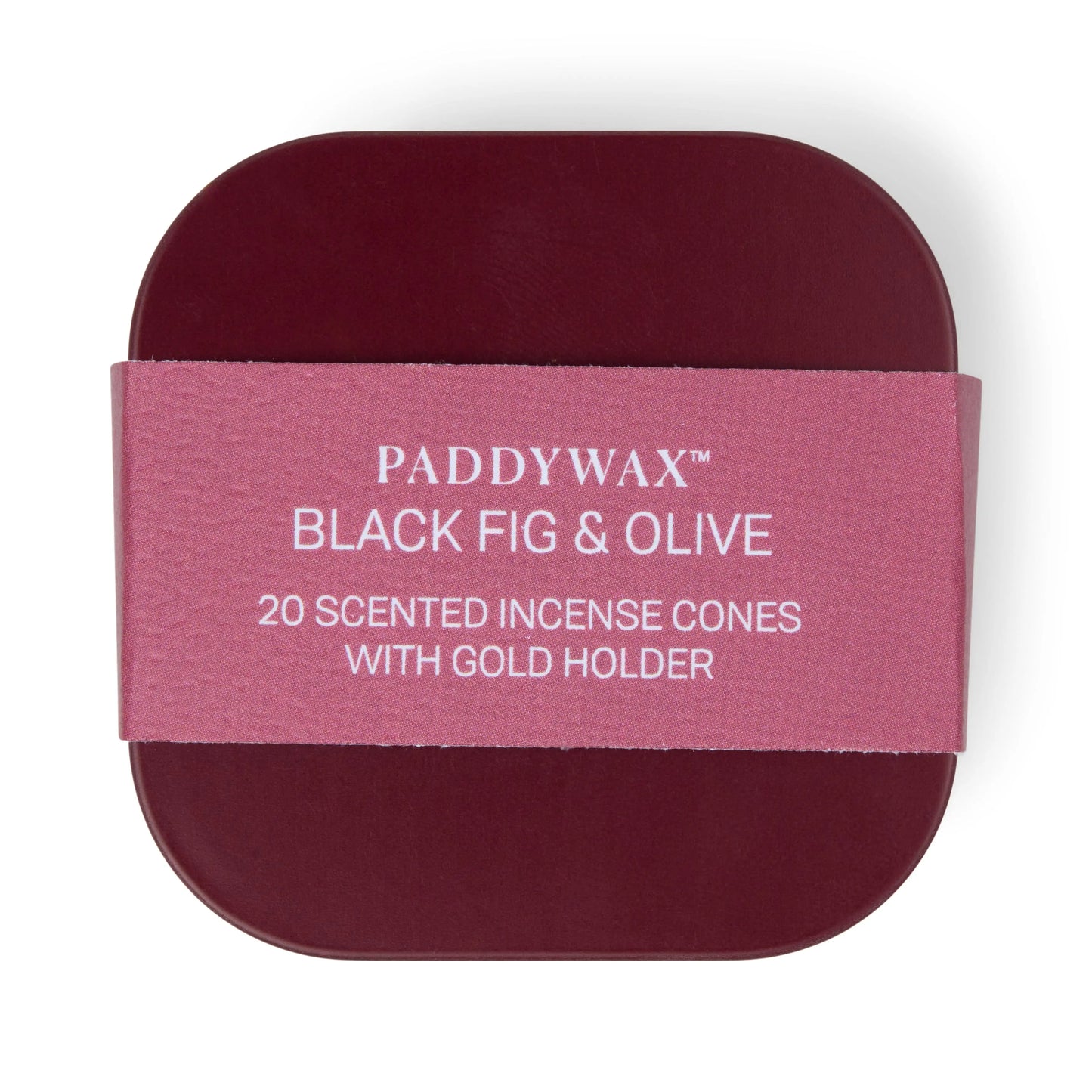 Black Fig & Olive - Metal Incense Tin Paddywax