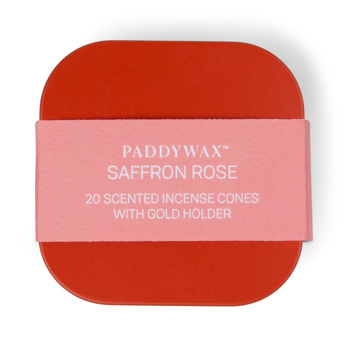 Saffron Rose - Metal Incense Tin Paddywax