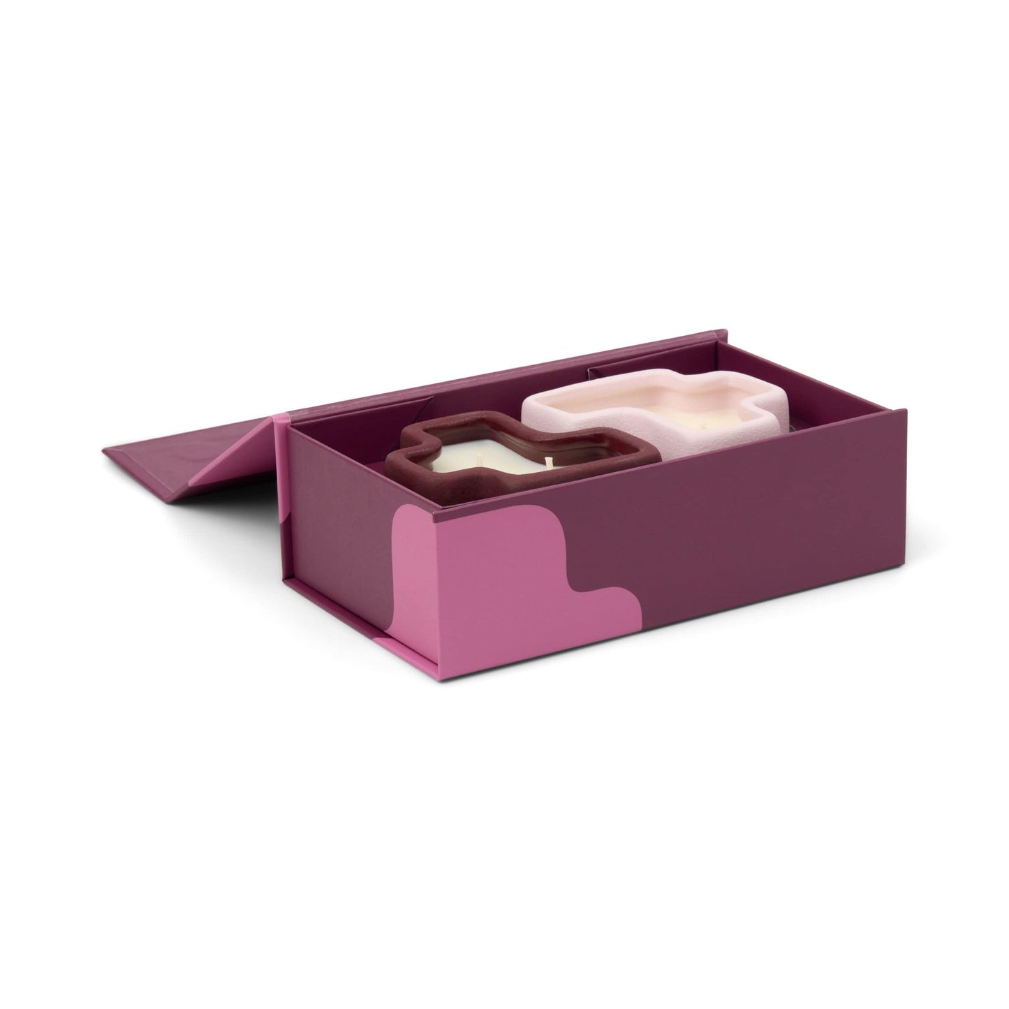 Jigsaw 4 oz Candle Boxed Set - Pink Pistachio & Black Fig