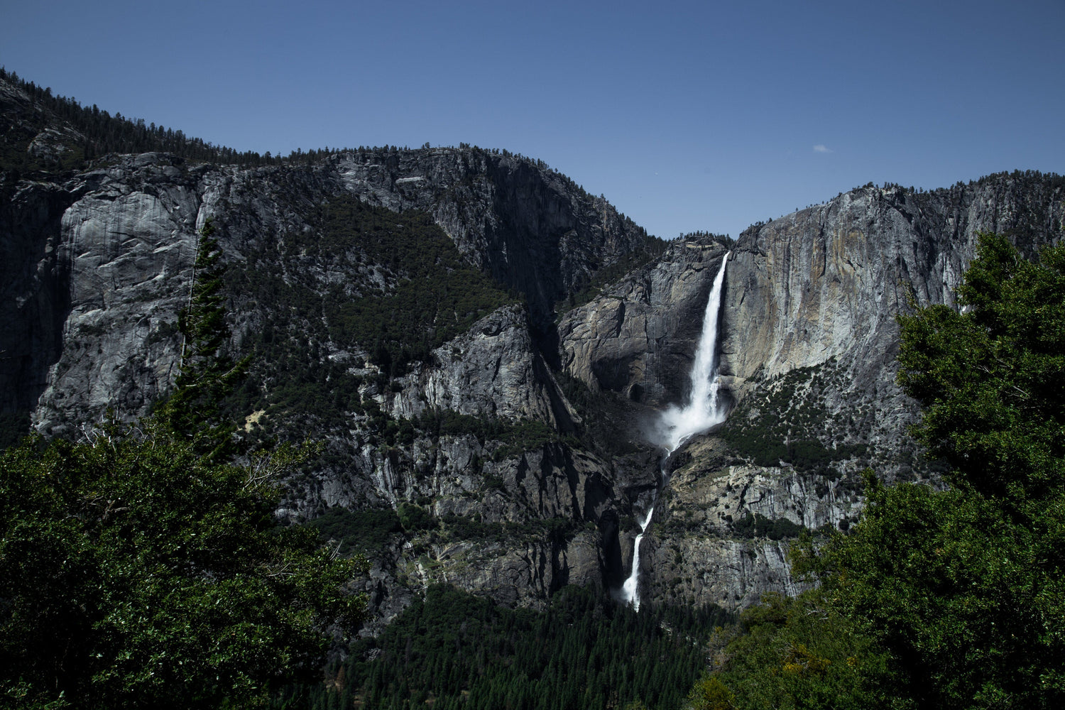 Waterfall in Yosemite National Park