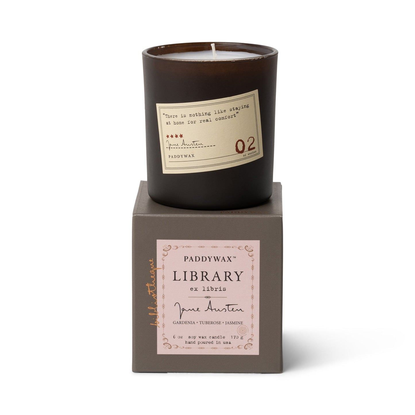 Library 6 oz Candle - Jane Austen