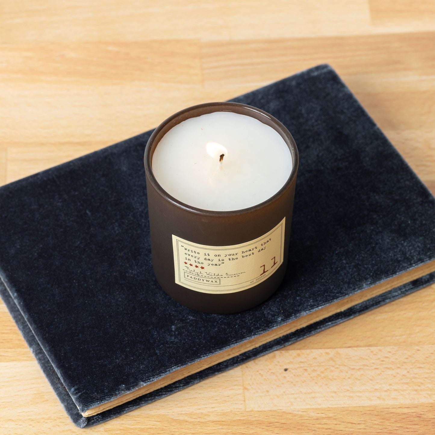 Library 6 oz Candle - Ralph Waldo Emerson