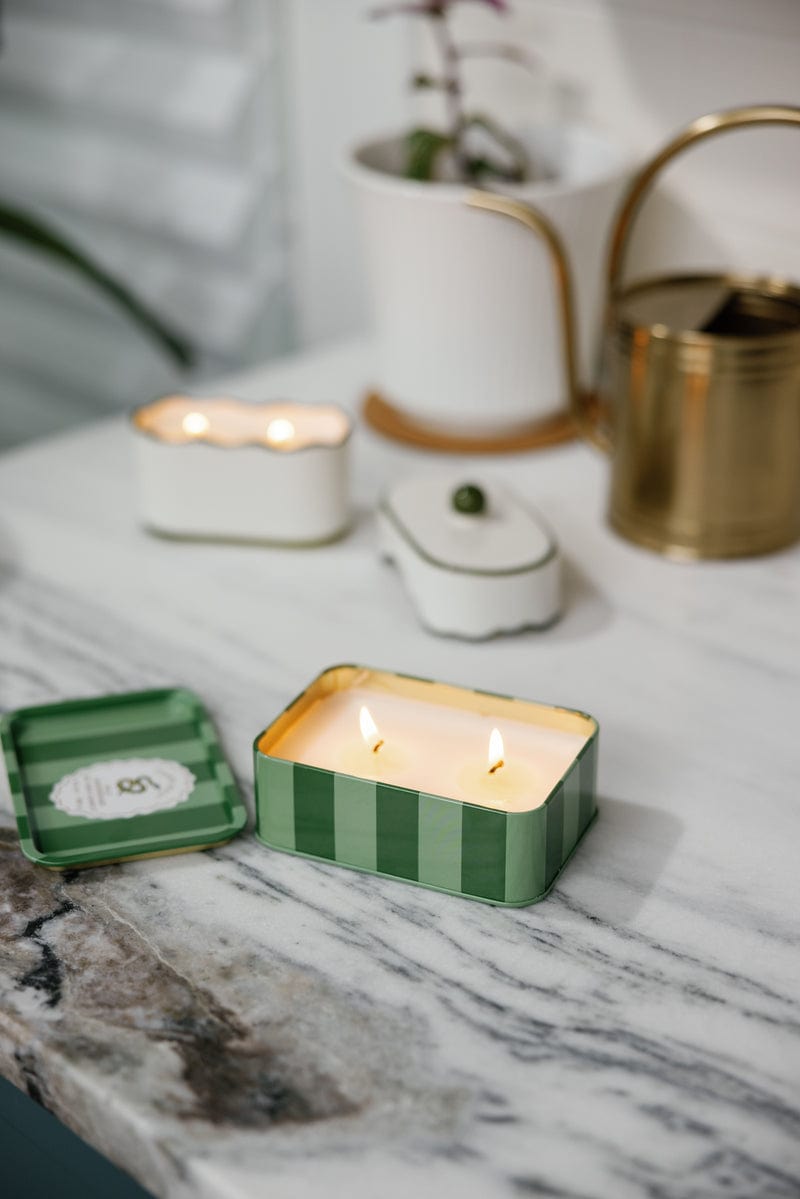 Wild Lemongrass - A Dopo "Snake" Tin Candle 6.5 oz