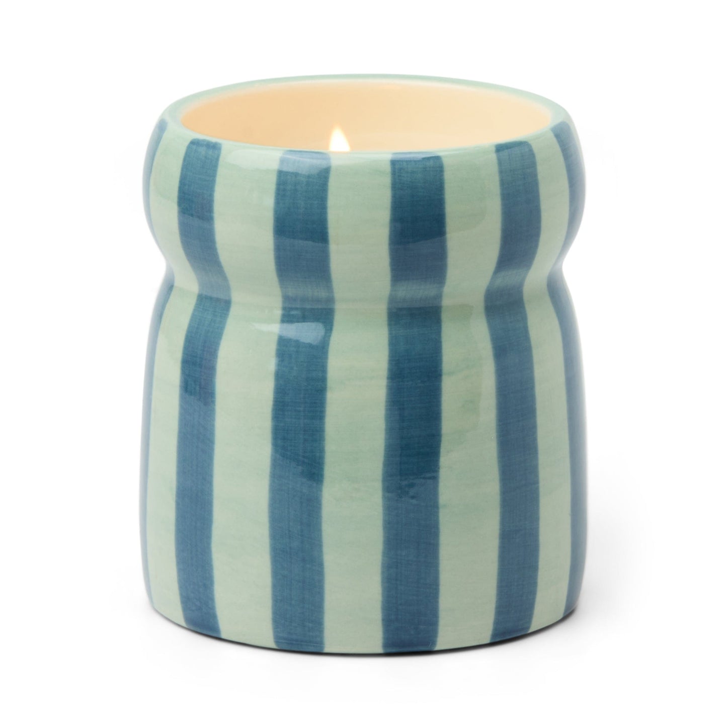 Cabana Blue & Navy Candle - Warm Cider