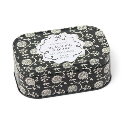 Cherie 4.5 oz Tin Candle - Black Fig & Olive