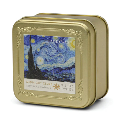 Vincent Midnight Cedre - 3.5 oz Tin Candle Paddywax