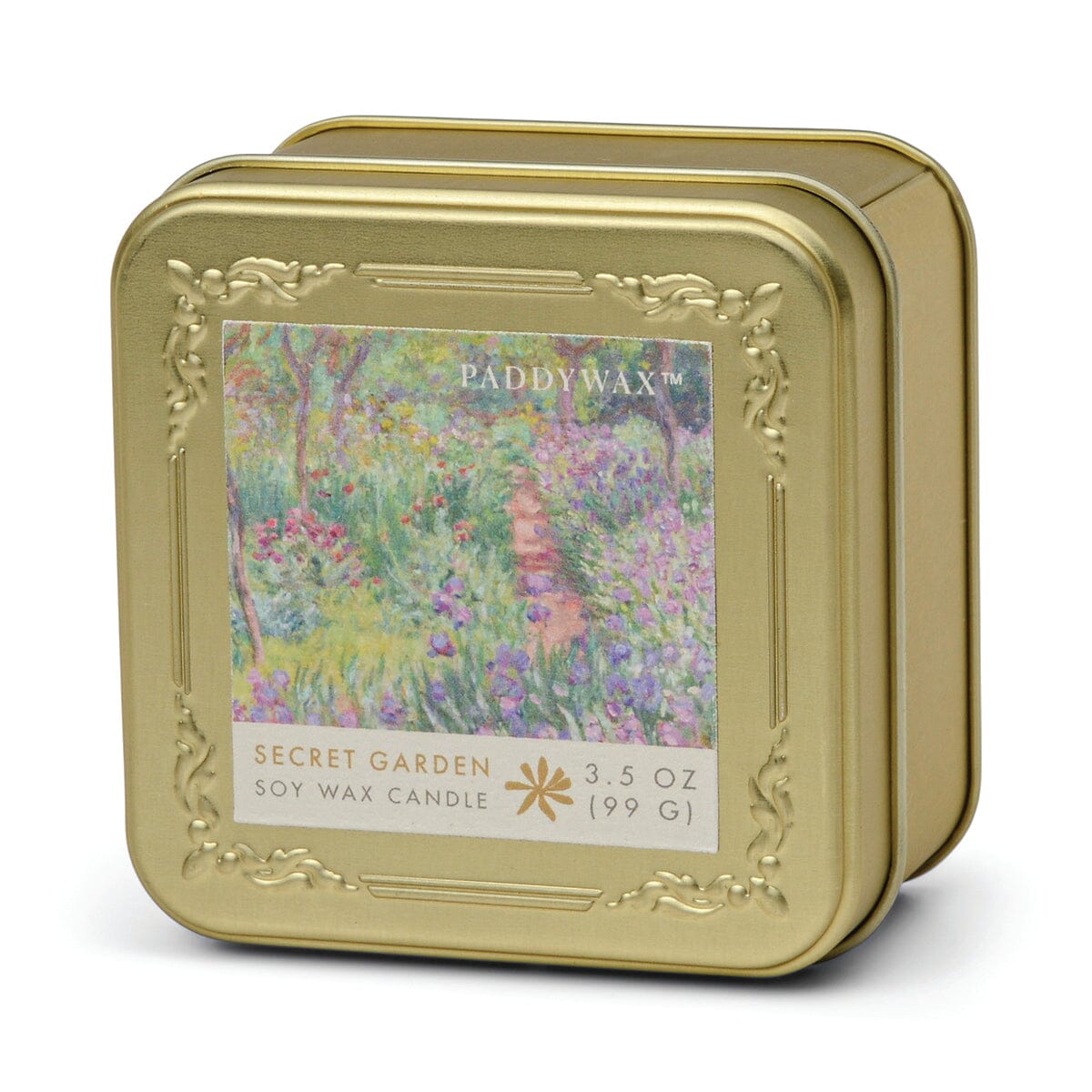 Impressionist 3.5oz Tin- Claude Monet Secret Garden