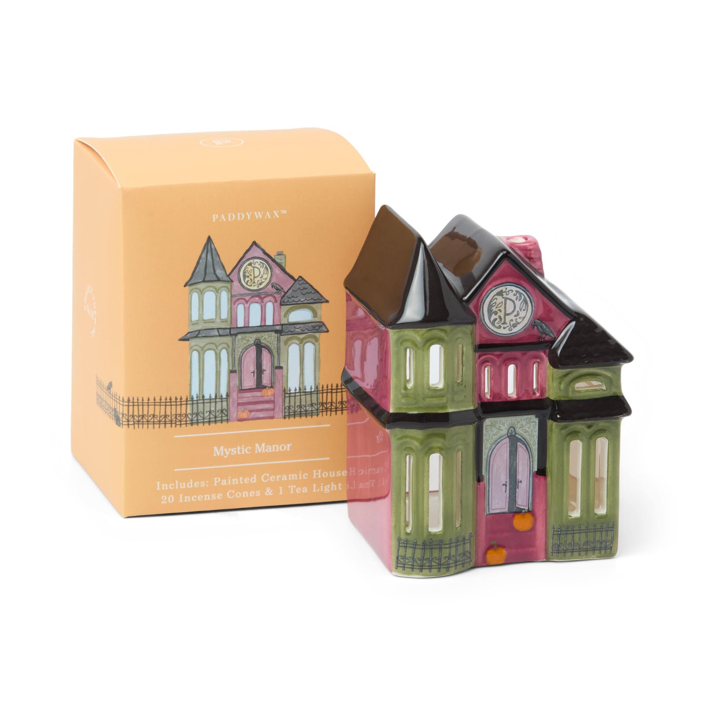 No. 08 The Mystic Manor - Incense & Tea Light Holder