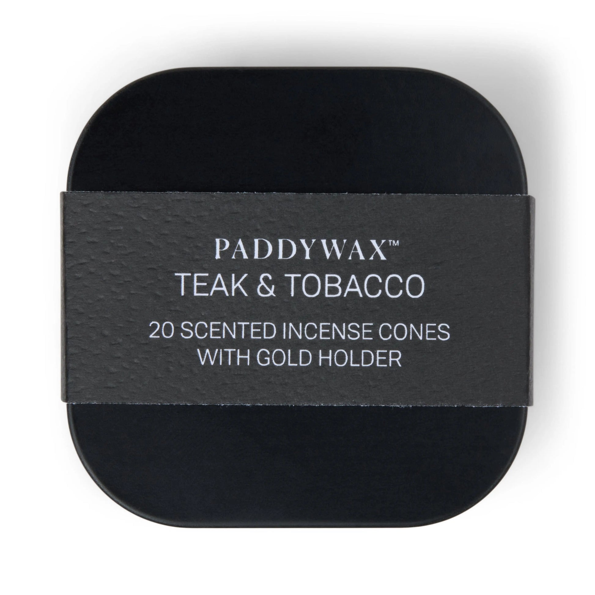 Teak & Tobacco - Metal Incense Tin Paddywax