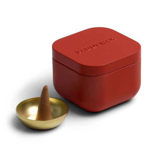 Saffron Rose - Metal Incense Tin Paddywax