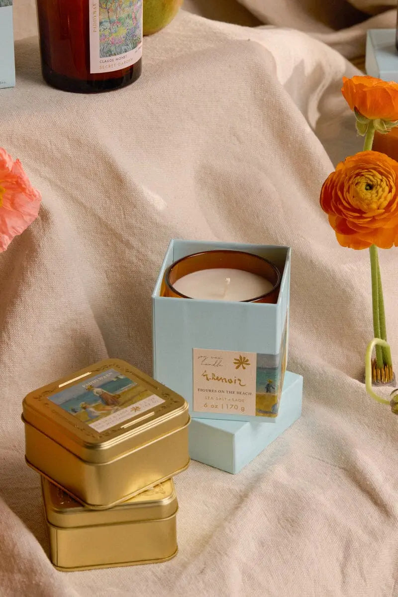 Renior Sea Salt + Sage - 3.5 oz Tin Candle - Paddywax