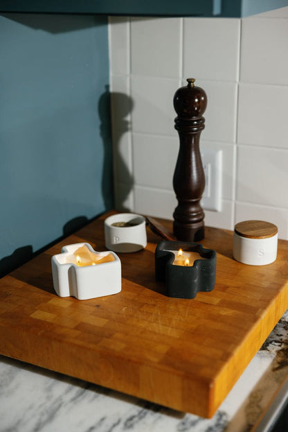 Salted Air & Smoked Woods - 4 oz Candle Boxed Set