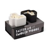 Salted Air & Smoked Woods - 4 oz Candle Boxed Set Paddywax