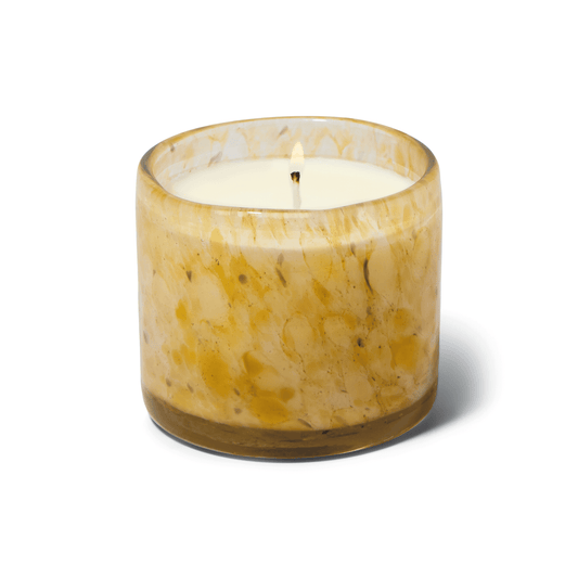 Luxe - Palo Santo 8oz candle on a white background.