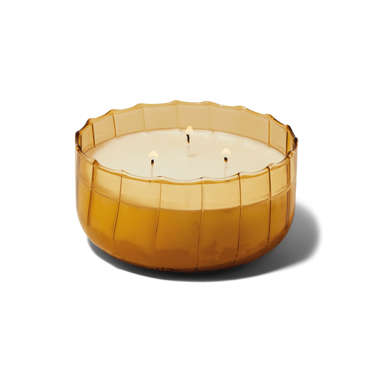Ripple - Golden Ember 12oz candle on a white background.