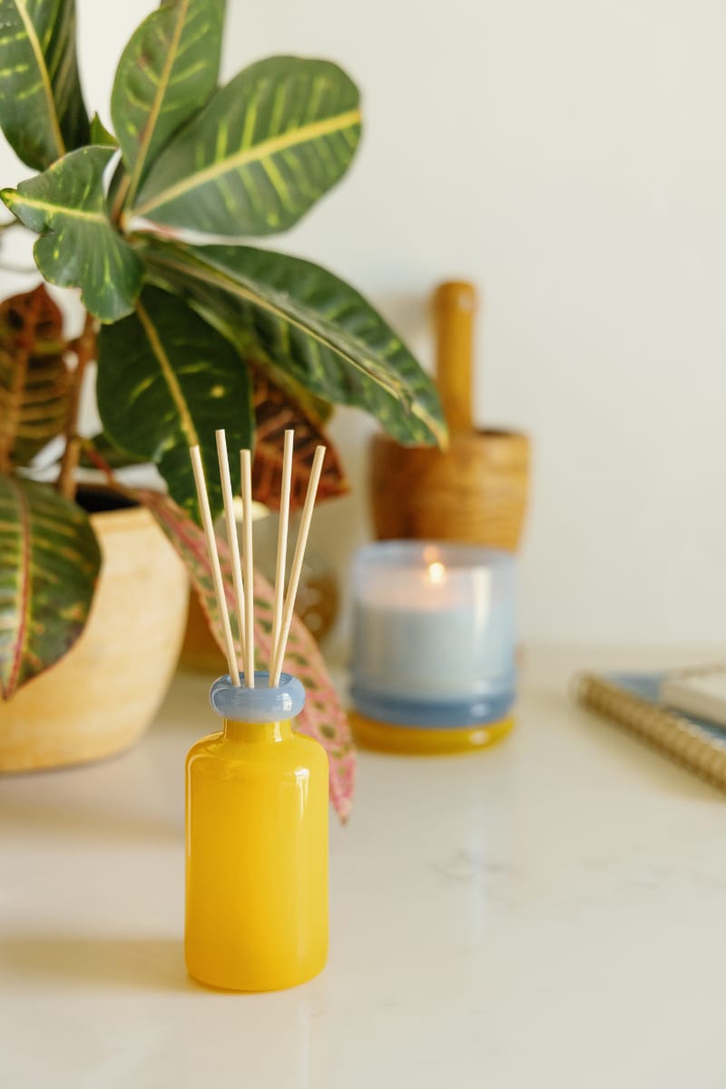 Zesty Lemon - Stack 3.2 oz Diffuser by Paddywax | Fresh Citrus