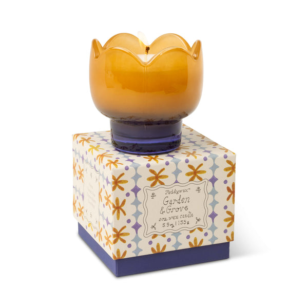 Paddywax Tulip Candle - Garden & Grove | Fresh Green Garden Candle