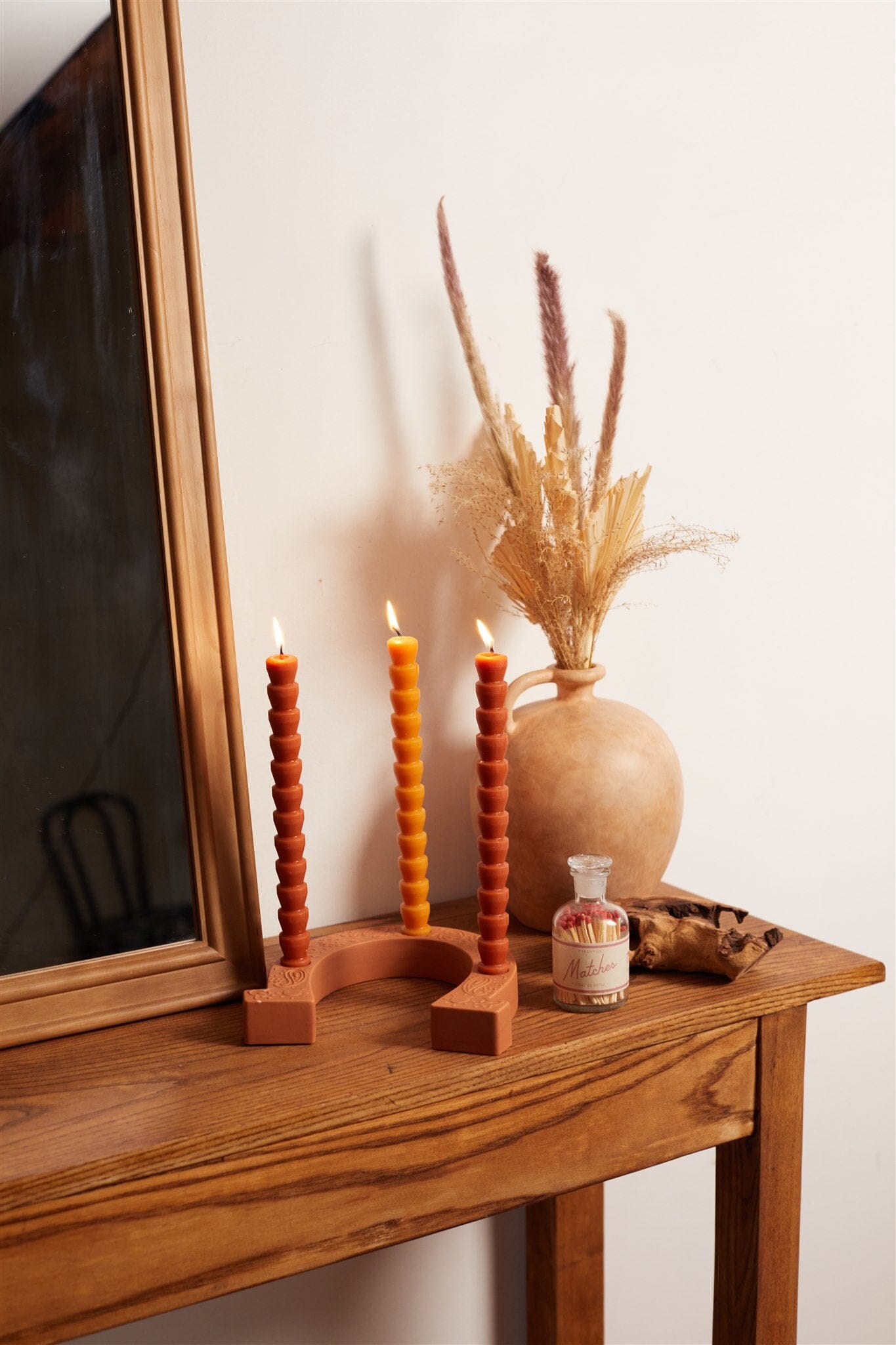 Red & Terracotta Tube Tapers - Set of 4 – Paddywax