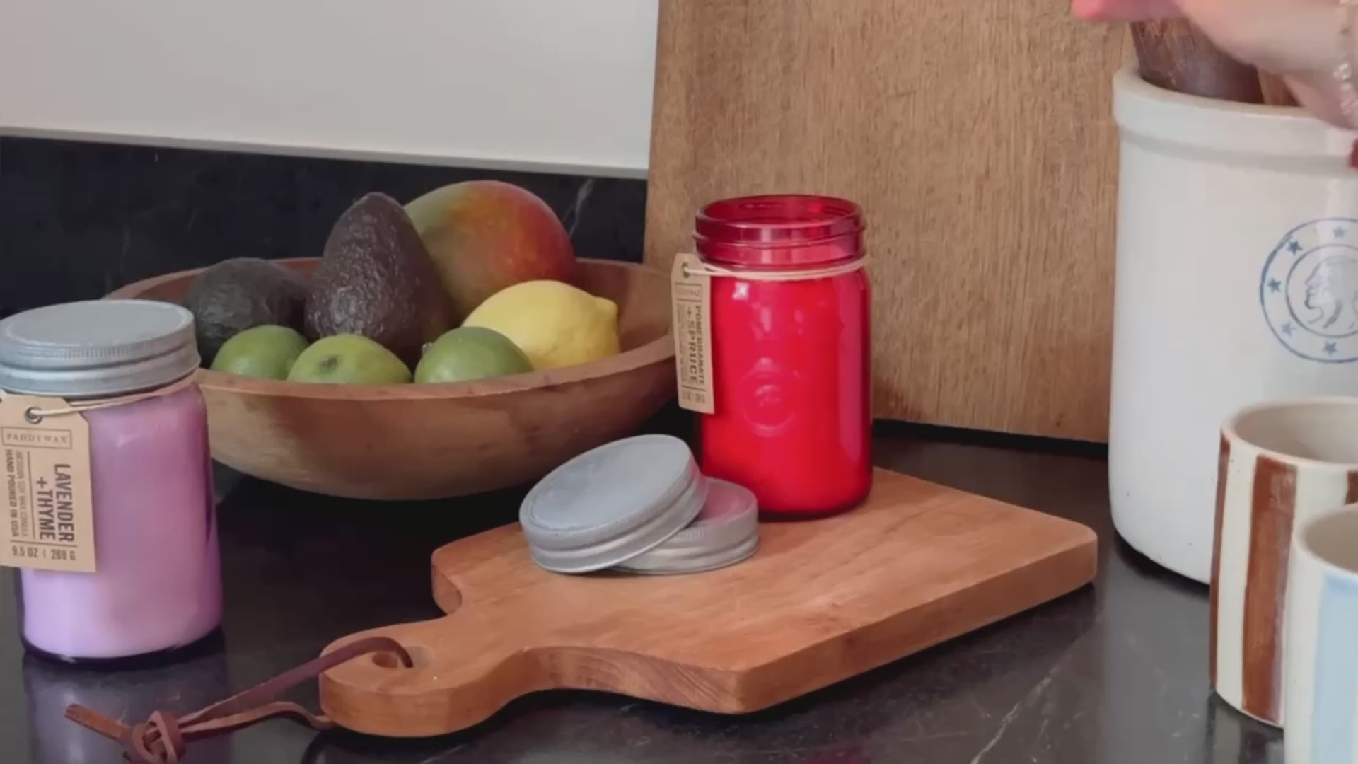 Pomegranate & Spruce - 9.5 oz Candle - Paddywax