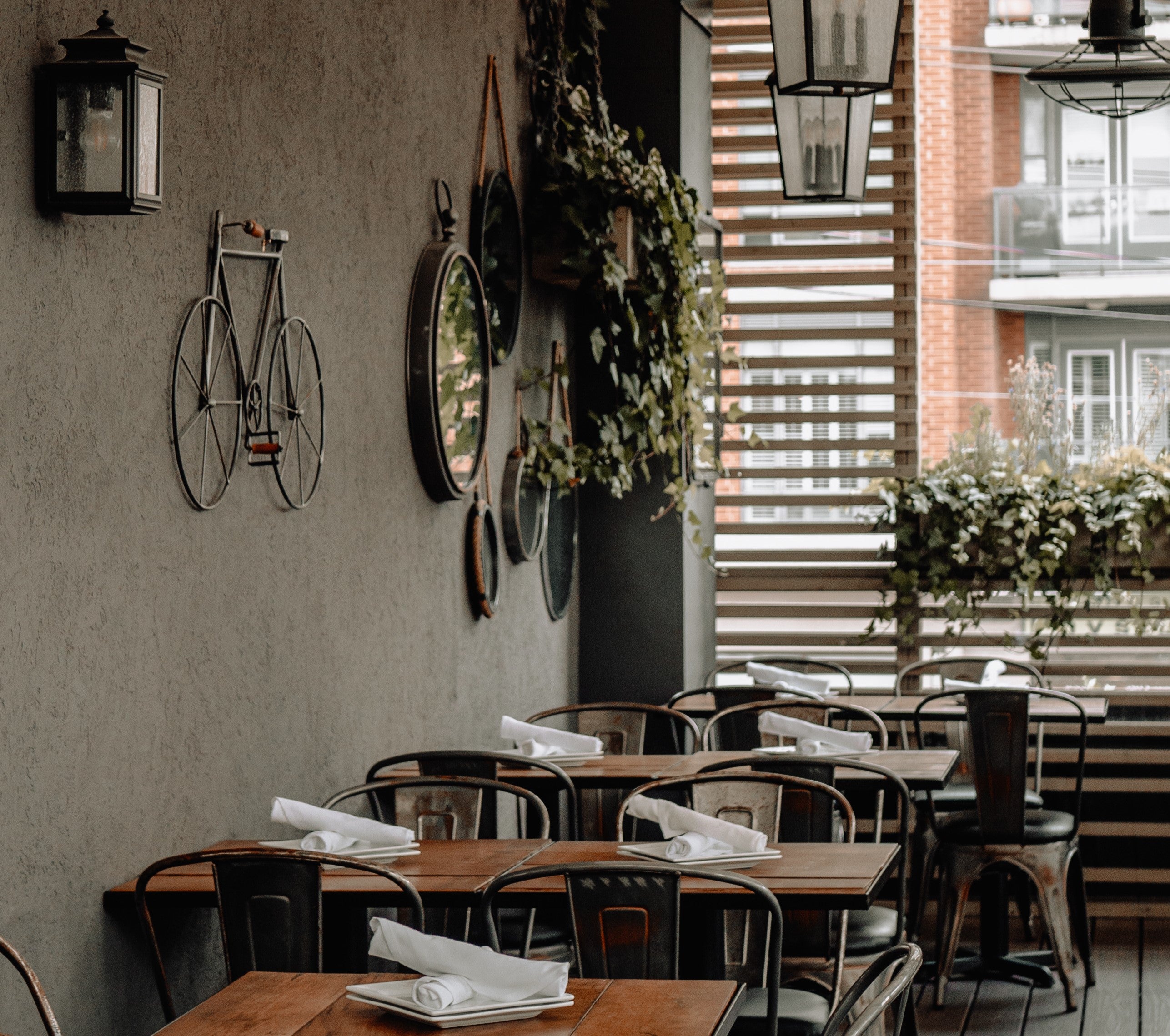 diner with tables and chairs