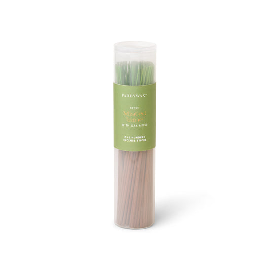 Incense Sticks - Misted Lime - green colored tips