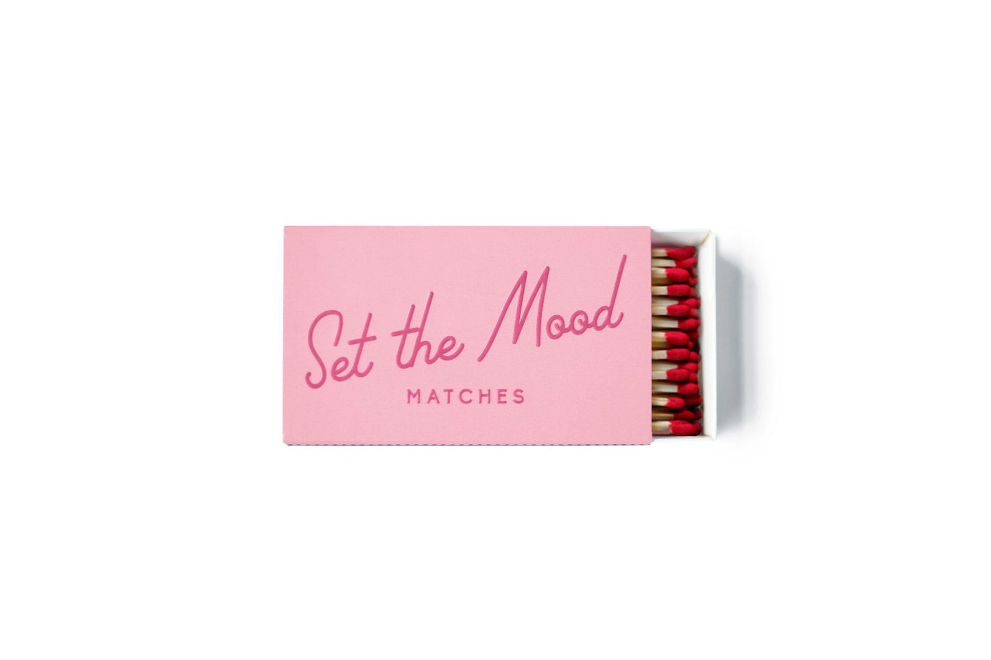 Matches - "Set the Mood" - pink colored box