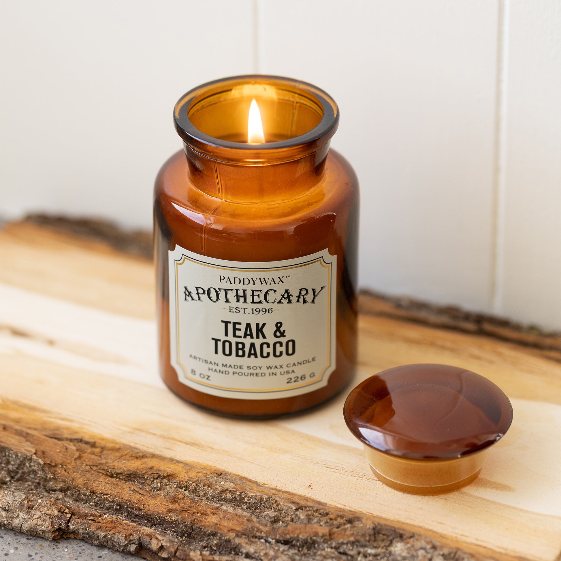 Paddywax Tobacco & Vanilla Ceramic Candle - Altiplano