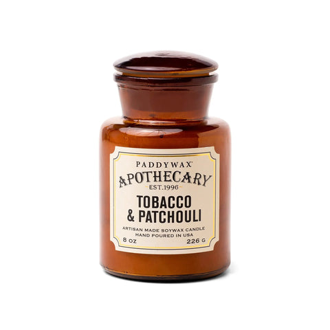 Tobacco + Patchouli - 8 oz Candle