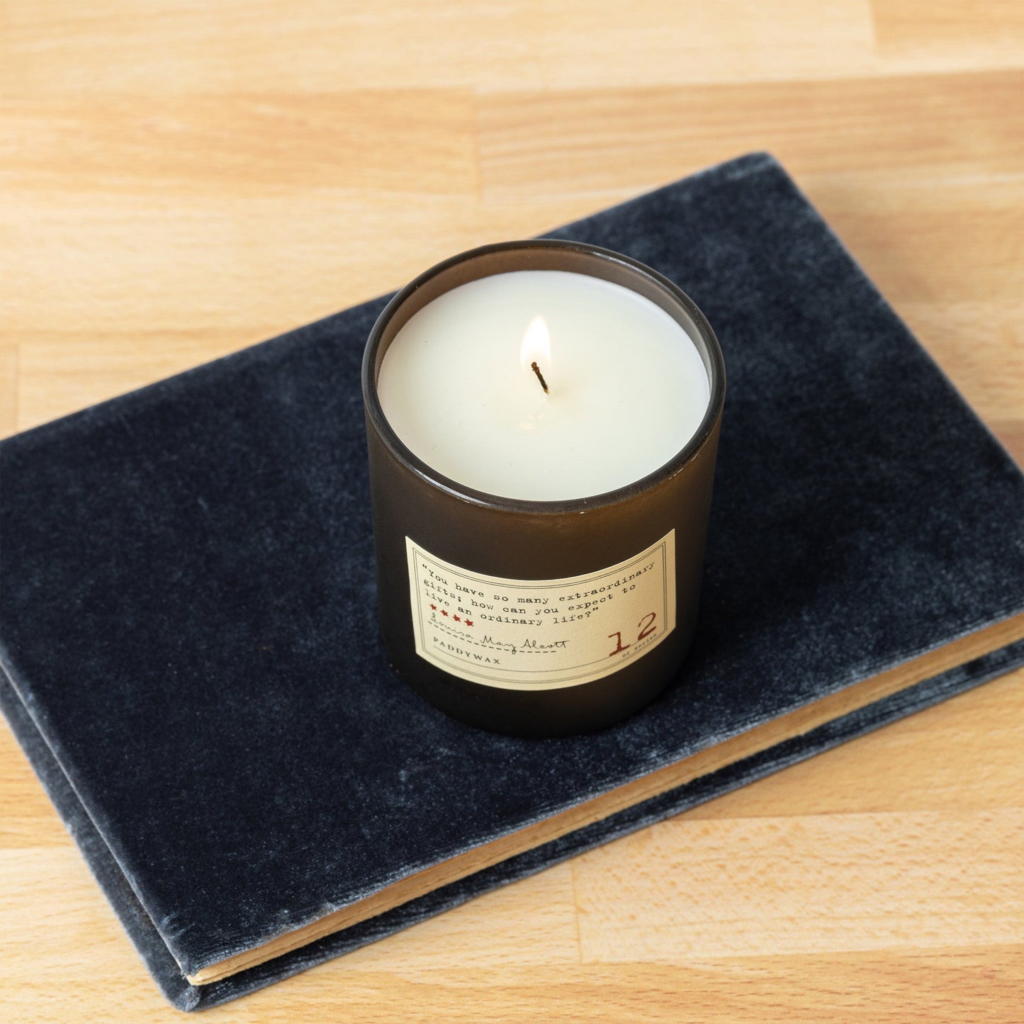 Library 6 oz Candle - Louisa May Alcott