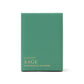 Essential Oil Burner & Tea Light Candle - Sage Green Glass box front view