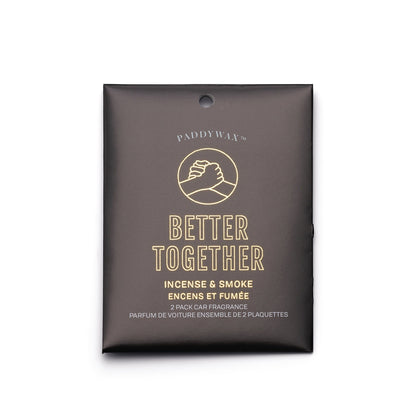 Impressions Car Fragrance - Incense + Smoke "Better Together"