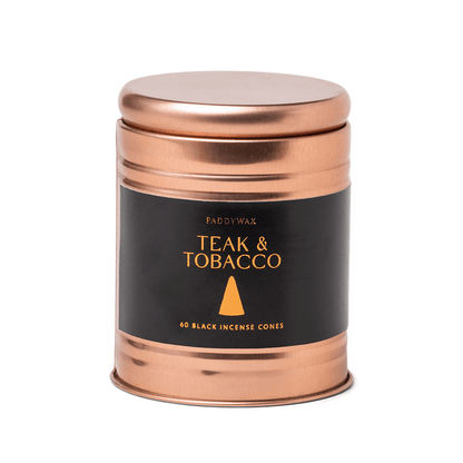 Incense Cone - Teak & Tobacco