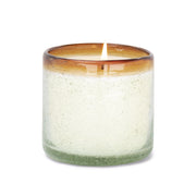 La Playa 9 oz Candle - Orange Blossom - glass vessel with orange colored rim