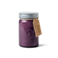 Relish 9.5 oz Candle - Fresh Fig + Cardamom - purple colored glass with tin lid