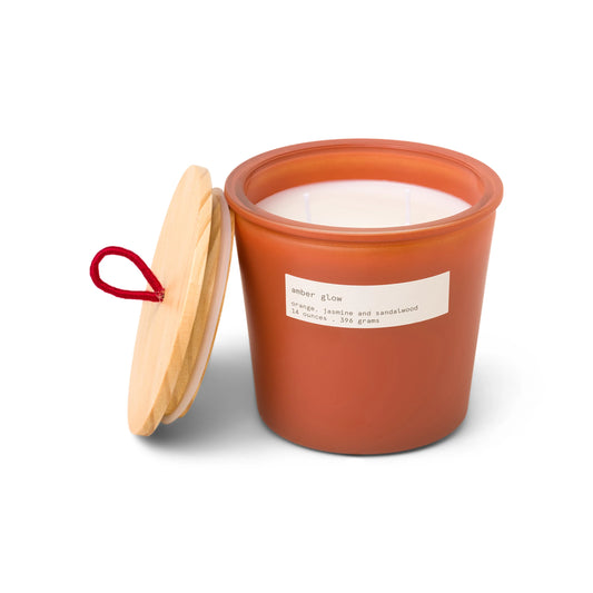 Senses 14 oz. Candle - Amber Glow