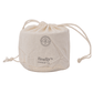 Products Serenity 10oz. Candle - Firefly by Paddywax - Bamboo Breeze in Firefly Candle Co linen bag on white background