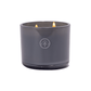 Products Serenity 10oz. Candle - Firefly by Paddywax - Lilac & Lilies lit two wick candle on a white background