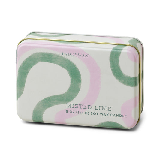 5oz Everyday Tin candle misted lime