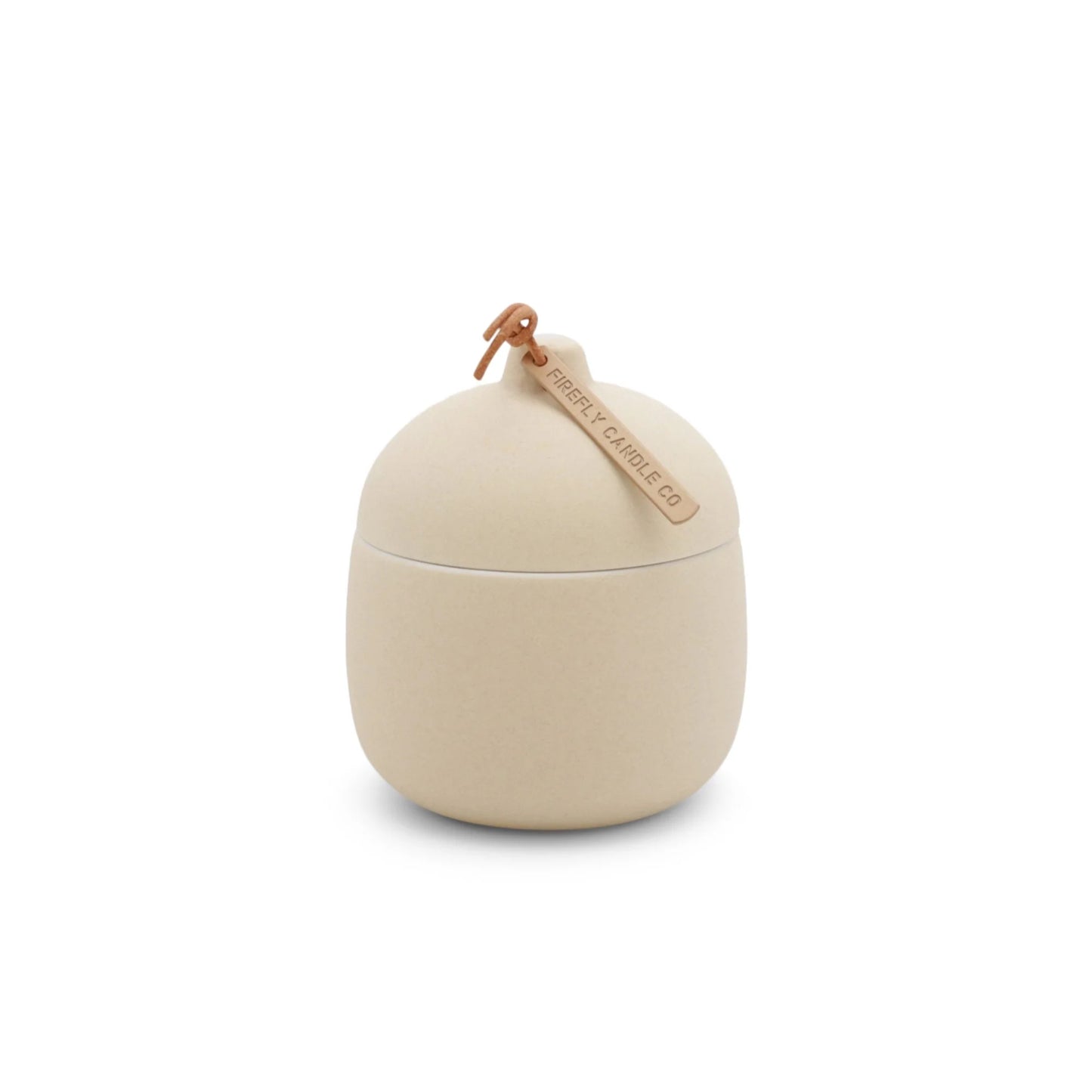 Keepsake 4 oz Candle - Tea Tree Rose - white colored clay vessel