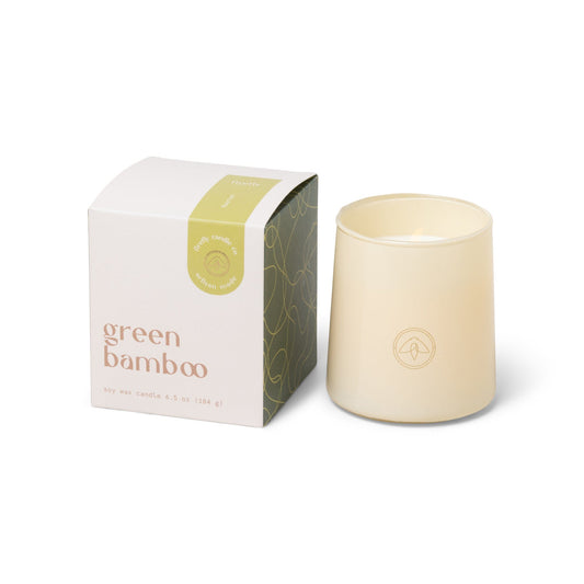 Flourish 6.5 oz Candle - Green Bamboo